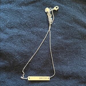 Silver Bride Necklace